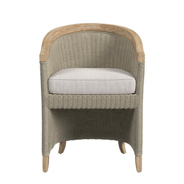 Cambria - Dining Chair - Gray / White