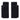 Ceramic 7" Arch Bookends (Set of 2) - Black