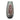 17'' Frosted Vase With Red Detail - Gray