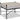Provence - Ottoman, With Self Welt - Canvas Flax / Black