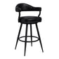 Justin - Swivel Vintage Bar Stool With Metal Legs