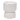 Clay 5" Stacked Textured Candle Holder - Ivory