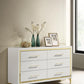 Lucia - 6-Drawer Dresser - White