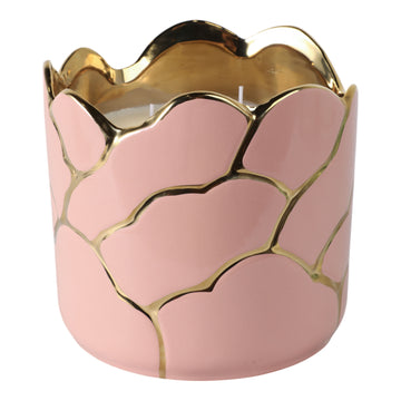 Peony Blossom Clouds Candle - Pink