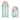 Kelby Statuary Spheres (Set of 2) - Clear