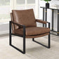 Rosalind - Upholstered Track Arm Accent Chair