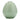 Ceramic 7" Stripe Oval Vase - Dark Sage