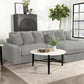 Blaine - Upholstered Reversible Chaise Sectional Sofa