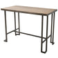 Roman - Counter Table - Antique And Brown
