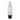 Glass 38" Vase Acrylic Detail - 2-Tone White