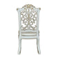 Vendom - Side Chair (Set of 2) - PU & Antique Pearl Finish - 48"