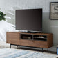 Hattie - TV Stand - Rustic Walnut Finish