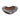 12" Teakwood Bowl With Burnt Edges - Dark Natural