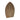 12" Kreber Metal Mitre Vase - Champagne