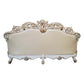 Vendom - Sofa - Champagne PU & Antique Pearl Finsih