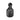 13" Katrina Swirl Lidded Bottle - Gray