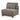 Rylie - Modular Armless Chair With Pillow - Brown Linen