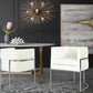 Giselle - Velvet Dining Chair Silver Leg