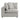 Marisa - Modular Wedge With Pillow - Beige Boucle
