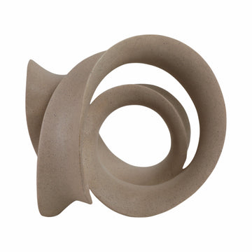 13" Menen Large Loop Statuary - Tan