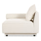 Rosello - Left Arm Facing Chair - White