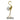 Cascade Small Standing Bird - Gold / White