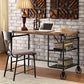 Olga - Desk - Antique Black