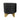 Ceramic Tribal Planter With Stand 5" - Black