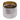 4" 12 Oz Sensual Amber Frosted Glass Candle - Multi