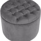 Queen - Velvet Storage Ottoman