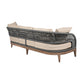 Orbit - Outdoor Patio Sofa - Weathered Eucalyptus / Taupe