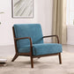 Foster - Upholstered Wood Frame Accent Chair