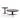 Beka - Round Coffee Table With Tempered Glass Top (Set of 2) - Maroon