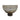Glass Pedestal Bowl Ombre Finish 12" - Multi