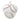 Ceramic 9" Round Global Vase - White