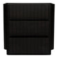 Povera - 3 Drawer Chest - Black