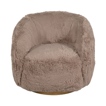 Swivel Chair - Tan