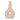 Cer - 9" Open Cut-Out Nomad Vase - Ivory