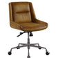 Ambler - Executive Office Chair - Saddle Brown Top Grain Leather