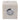 4" Marble Cube Clock - White