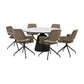 Knox Penny - Dining Set Stone Top And Chairs