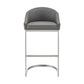 Katherine - Bar Stool - Brushed Steel