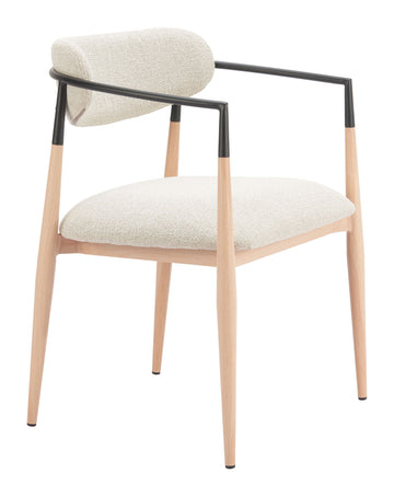 Equinox - Dining Chair (Set of 2) - Oyster Gray & Natural