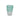 9" Fluted Glass Vase - Aqua Haze