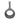 24" Rough Texture Round Cut Out Vase - Charcoal