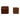 15" / 18" Leather And Suede Ottomans (Set of 2) - Brown