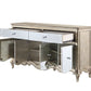 Esteban - Server - Mirrored & Antique Champagne Finish