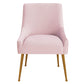 Beatrix - Pleated Velvet Side Chair