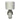 Ecomix 24" Organic Table Lamp - Ivory