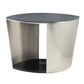 Thyge - End Table - Satin Plated & Glass Stone